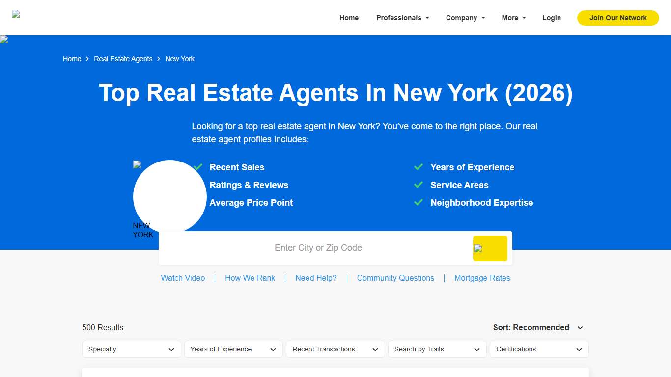 Find Top Real Estate Agents & Realtors in New York for 2026. (Verified)